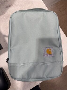 Carhartt Mint Green Canvas Zip Organizer Pouch